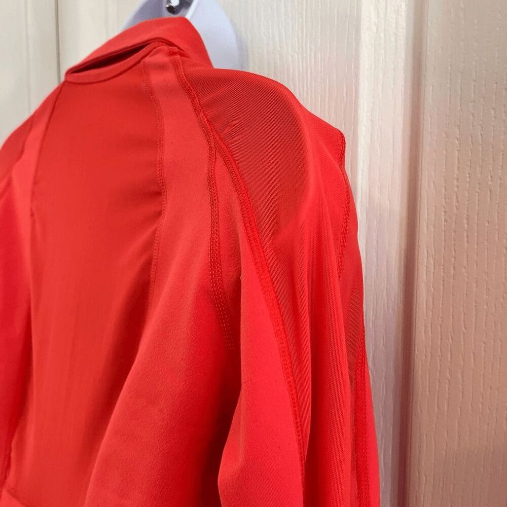 Zella Women's Jacket Size S Coral‎ Full-Zip Mesh Back Panel Athletic Activewear - Picture 4 of 11